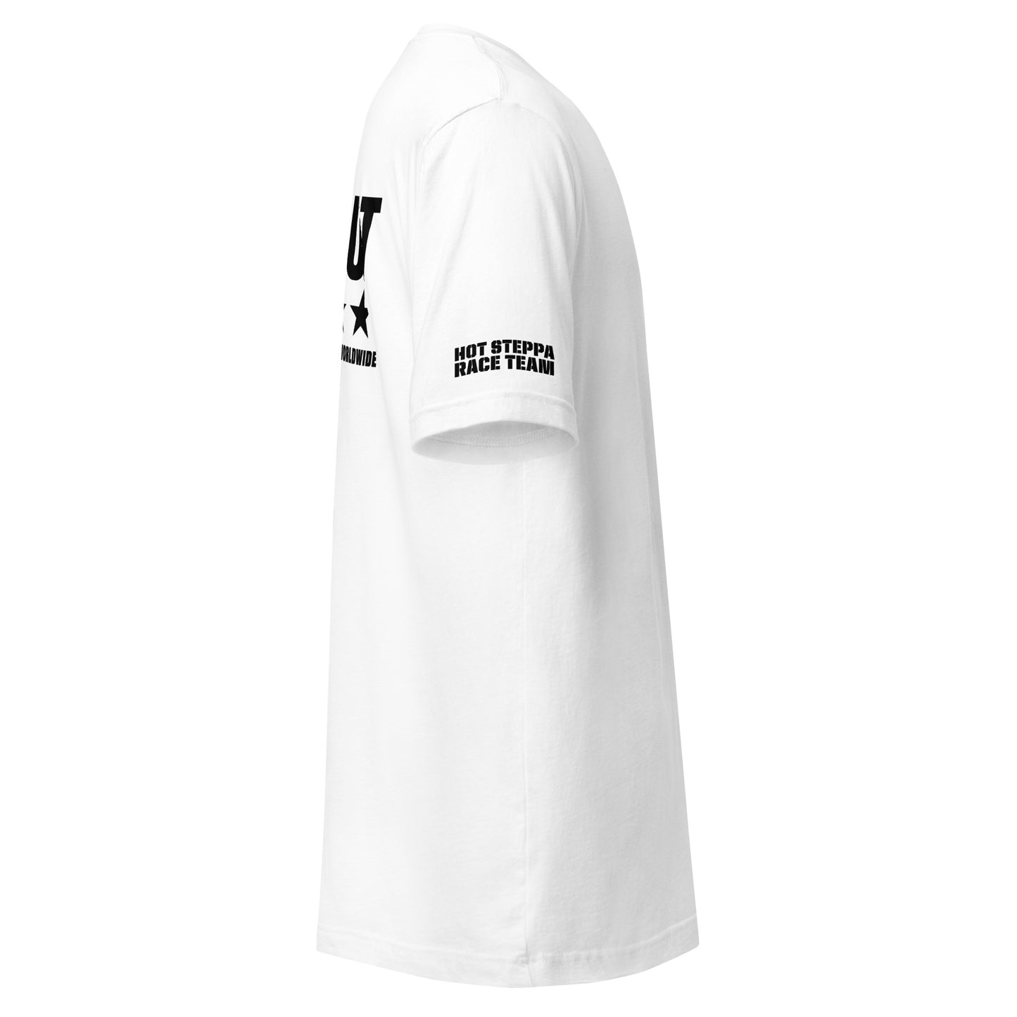 Roll Out Racer Tee - White / Black